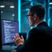 A professional reviewing code on a monitor to illustrate how audit secure wordpress multisite networks.