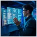 Engineer examining multi-screen WordPress code and server logs to demonstrate how audit secure wordpress redirects rewrite rules.