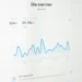 Visual site overview with a line chart and summary metrics showing traffic trends, ModularDS vs ExactMetrics: Which Analytics Tool Reigns Supreme?