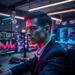Focused security analyst at a multi-monitor workstation analyzing colorful charts and scanner dashboards in a dimly lit operations room, Vulnerability scanning tools full comparison guide — security analyst reviewing scanner dashboards.